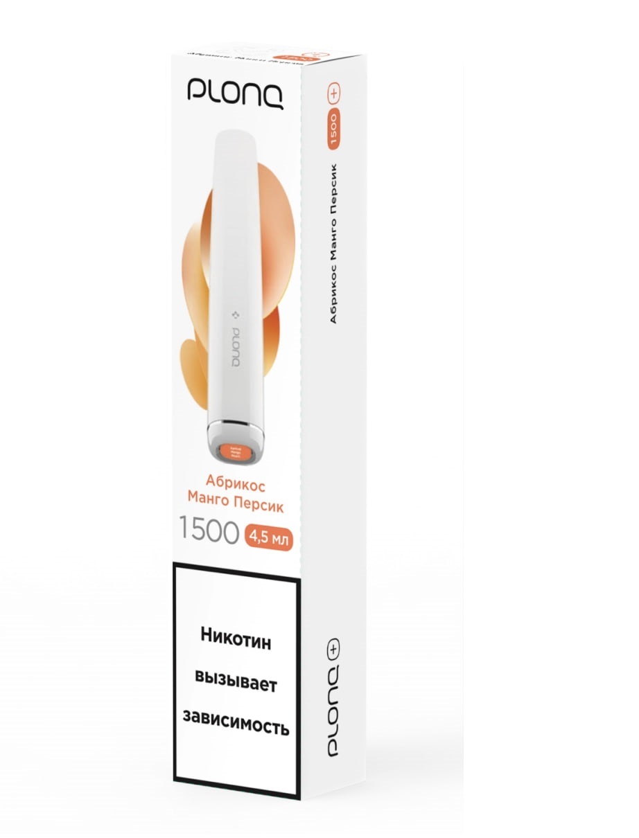 ЭСДН - Plonq Plus 1500 - Абрикос Персик Манго