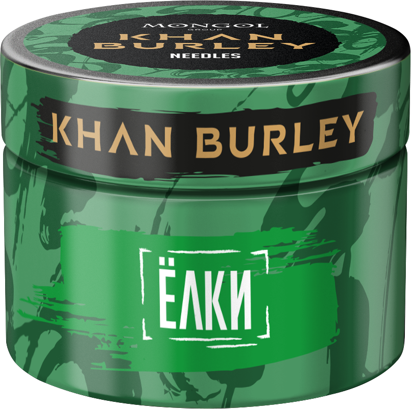 Табак для кальян - Khan Burley - Needles ( с ароматом ёлки ) - 40г