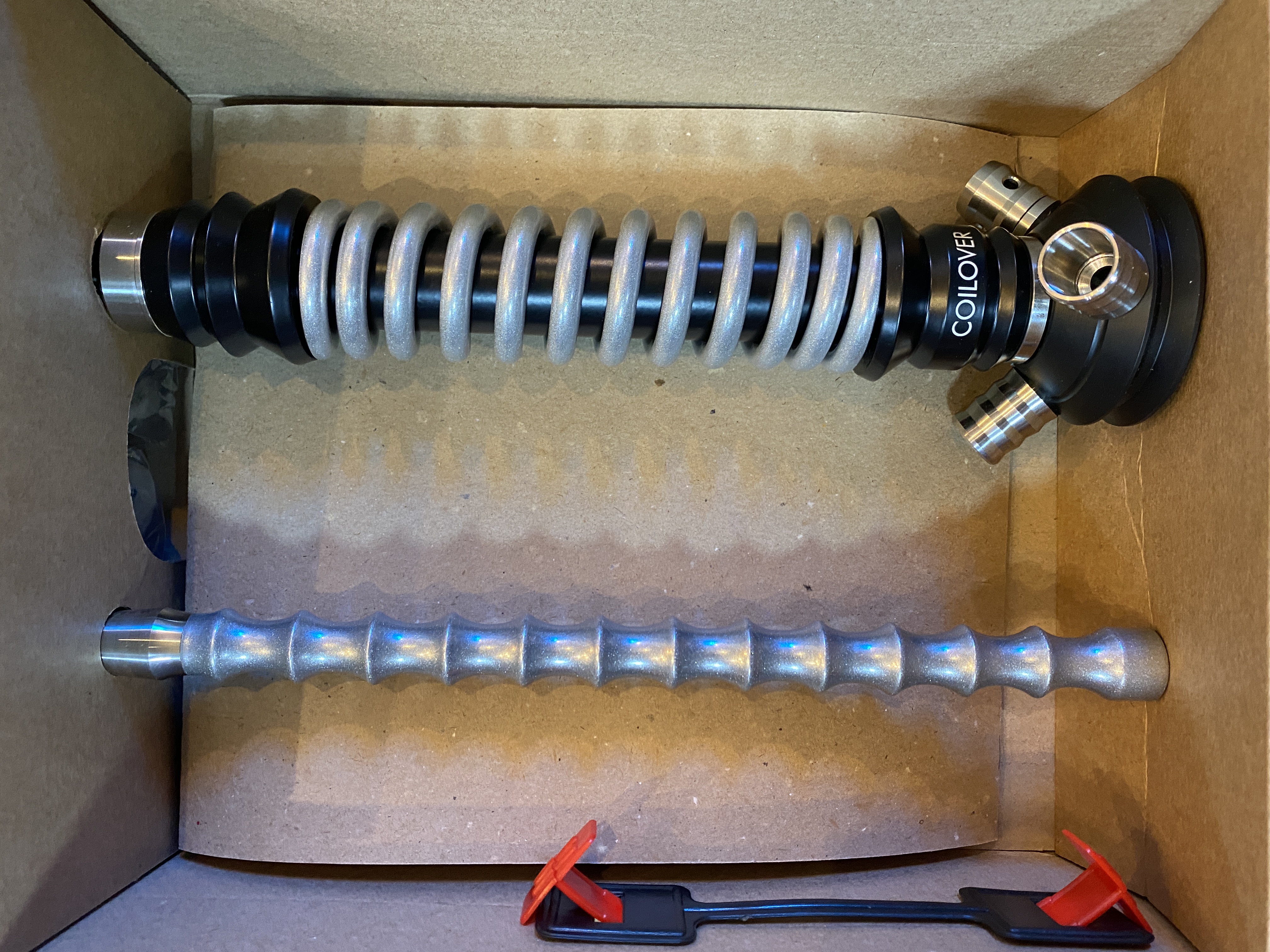 Кальян - Mamay - Coilovers Mini - ( Черный - Серебро  )