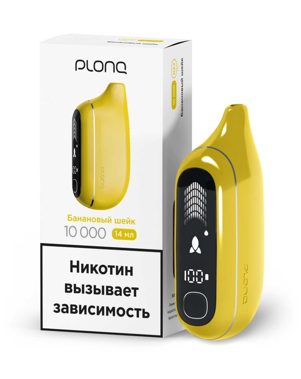ЭСДН - Plonq Max Pro 10000 - Банановый Шейк