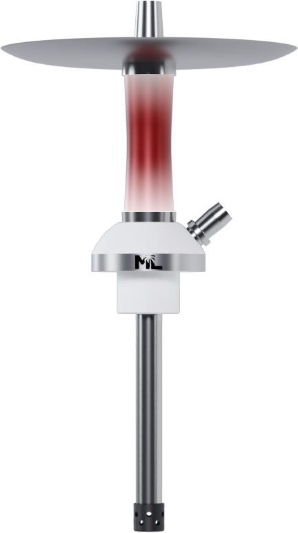 Кальян - ML Clan - Trip - White Gradient Red