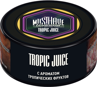 Табак для кальяна - Must Have - Tropic Juice ( с ароматом ананас, маракуйя ) - small size - 25 г
