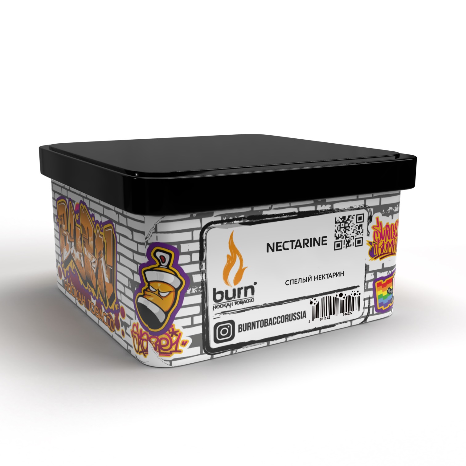 Табак для кальяна - Burn - NECTARINE - ( с ароматом НЕКТАРИН ) - 200 г