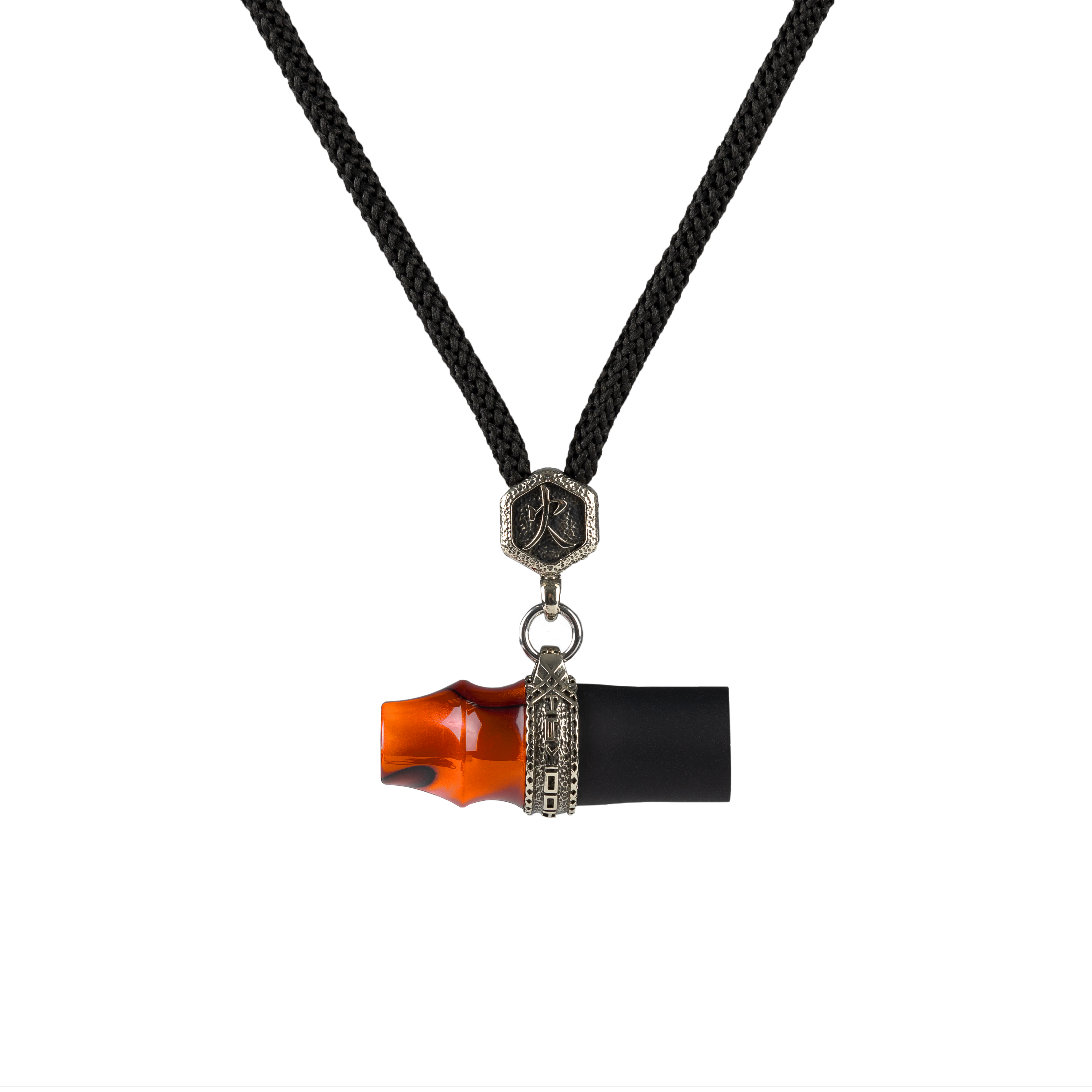 Персональный мундштук Japona Hookah - Samurai Mini Cord Orange