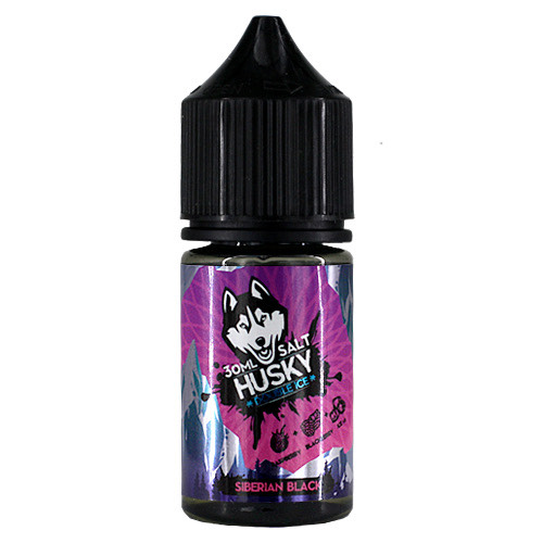 Жидкость - Husky Double Ice - Siberian Black - salt 20 - 30 ml