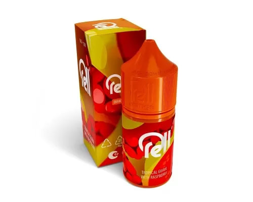 Жидкость для ЭСДН RELL ORANGE - Tropical Guava with Raspberry ( с ароматом тропическая гуава с малиной ) - 10 мл / 18 мг/см3