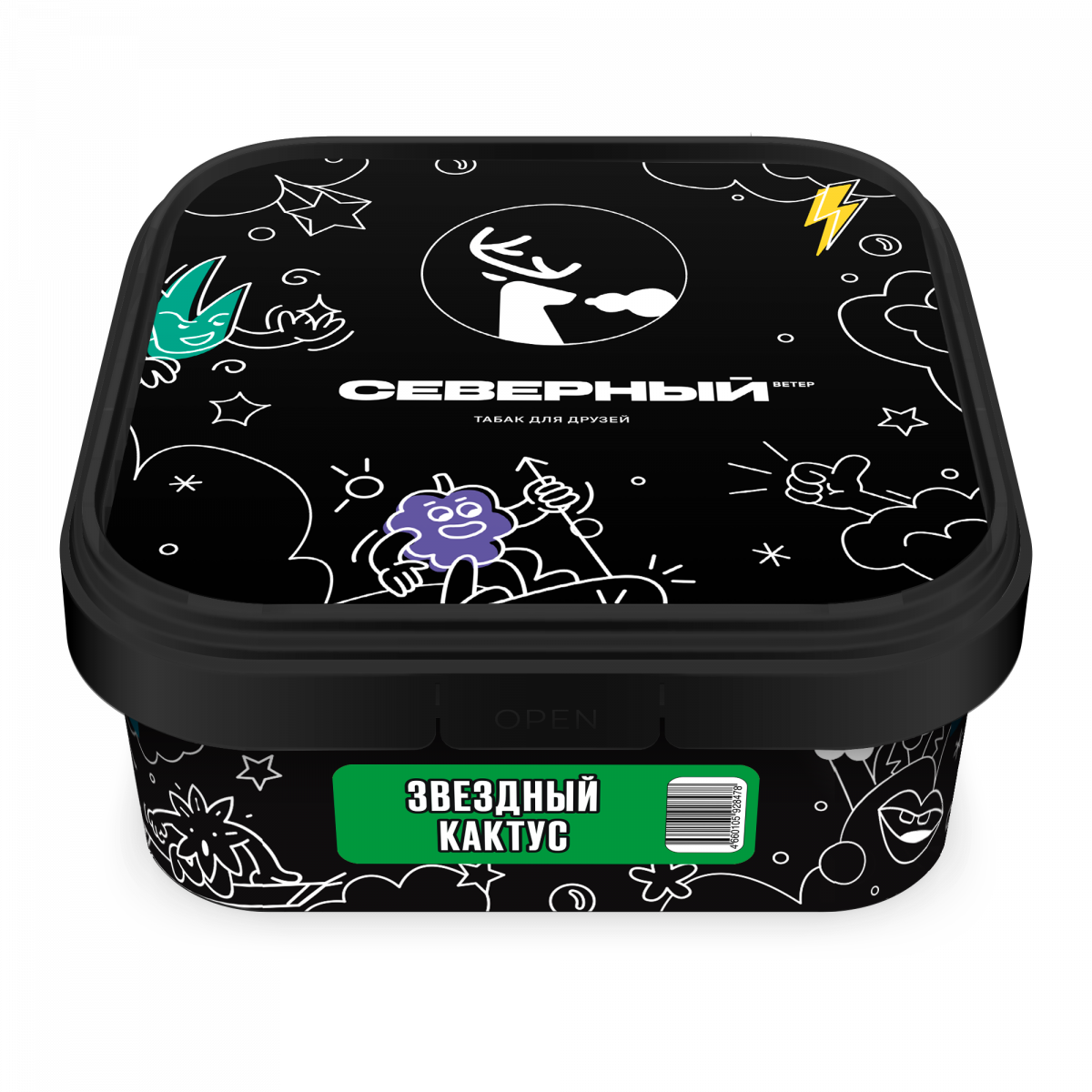Табак для кальяна - Северный - ЗВЕЗДНЫЙ КАКТУС ( с ароматом кактус ) - 200 г