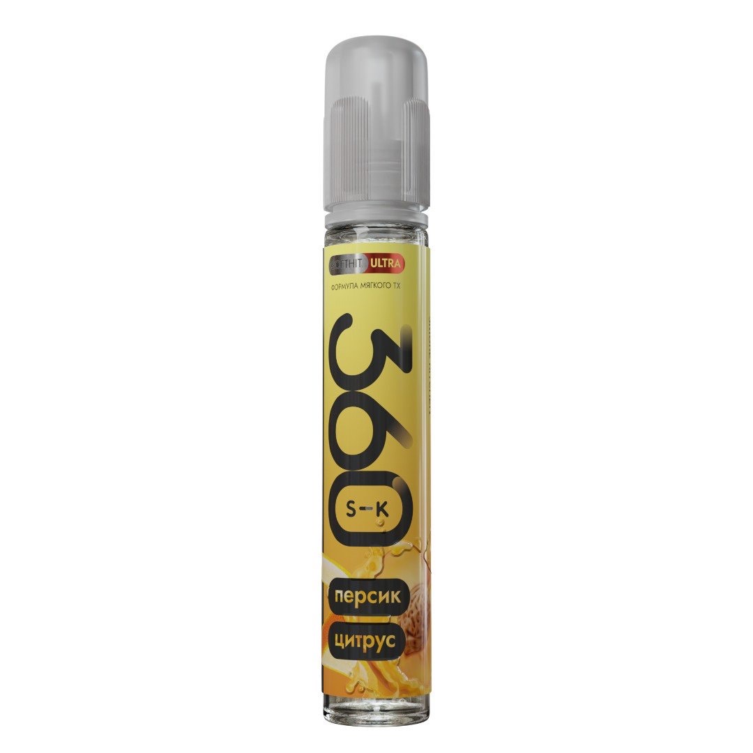Жидкость - Smoke Kitchen - 360 - Персик цитрус - ULTRA salt  - 30 ml