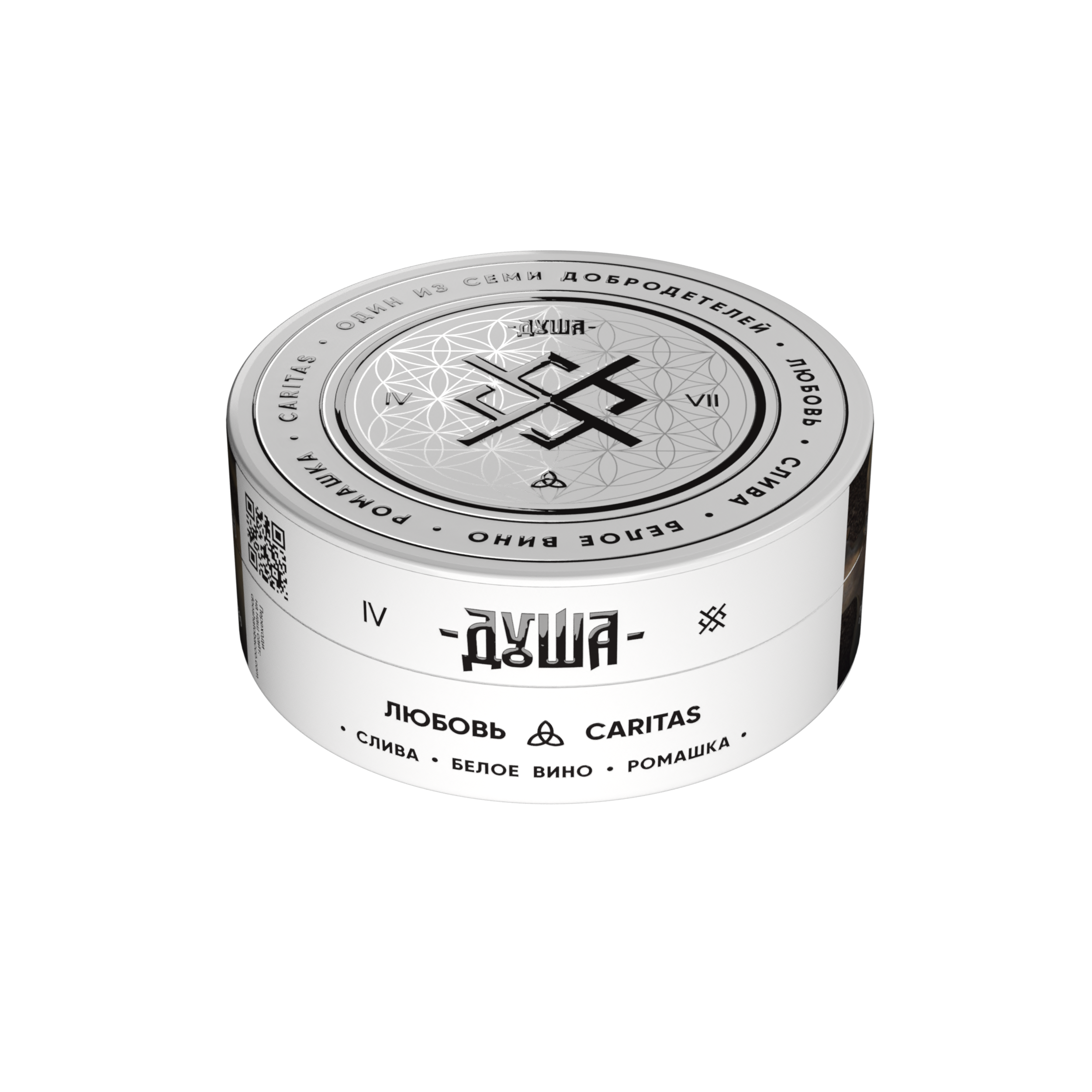 Табак для кальяна - Душа - Любовь ( с ароматом слива, белое вино, ромашка ) - 25 г