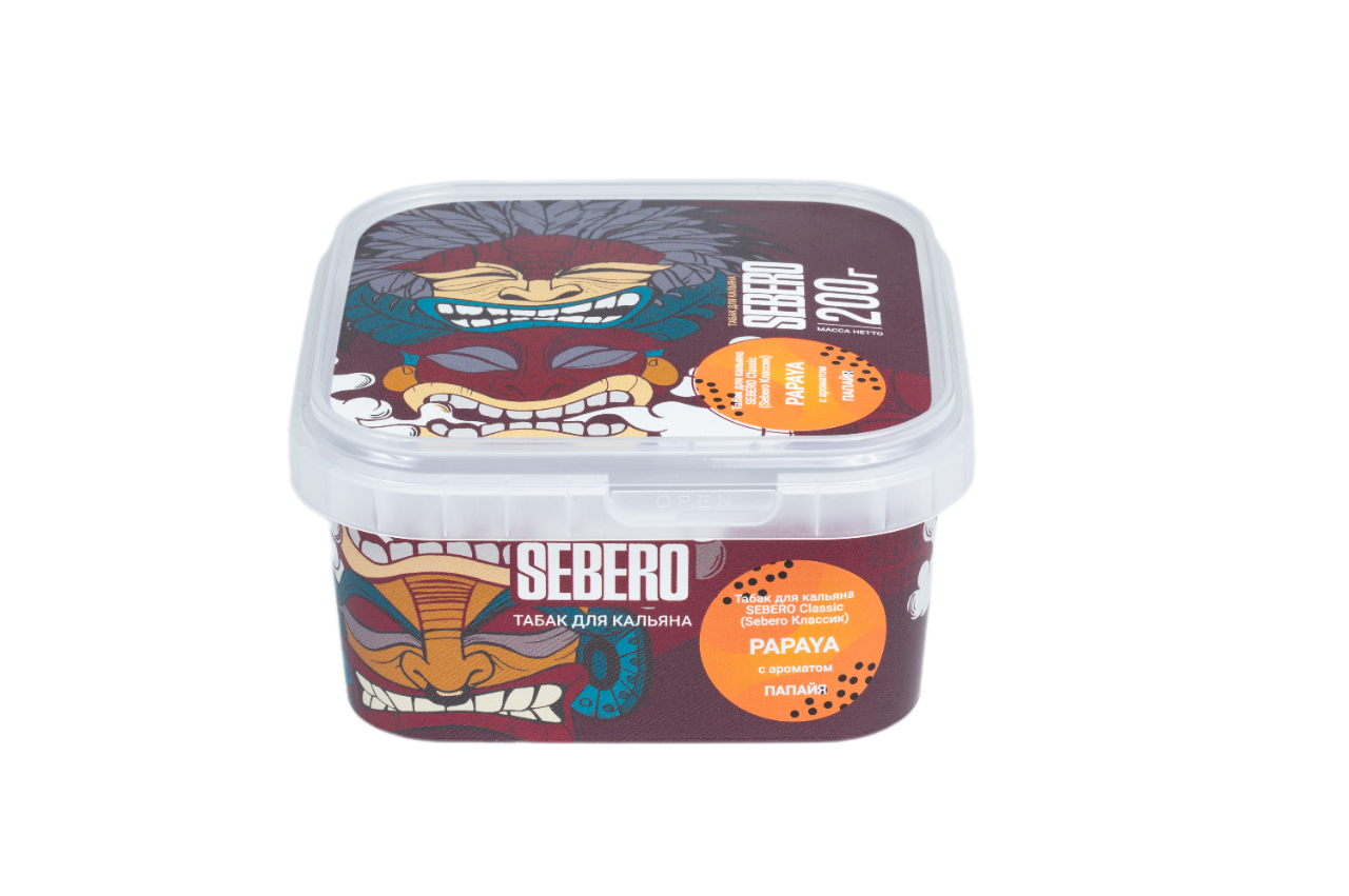 Табак для кальяна - Sebero - PAPAYA ( с ароматом папайя ) - 200 г