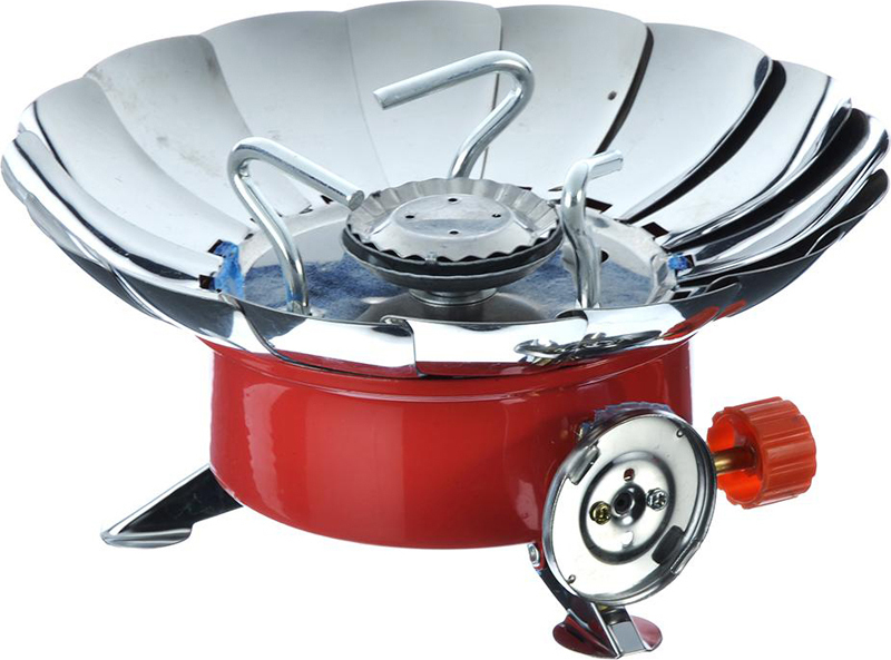 Плитка для розжига - Чингисхан - Портативная с лепестками (для газ.баллона)