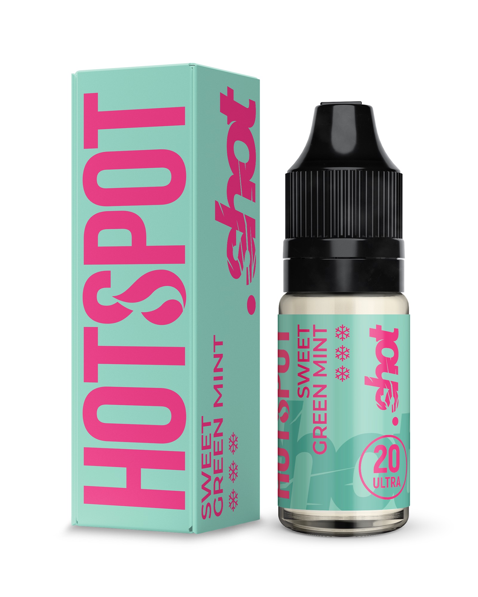 Жидкость - Hotspot - Ultra S - Sweet green mint - 10 ml