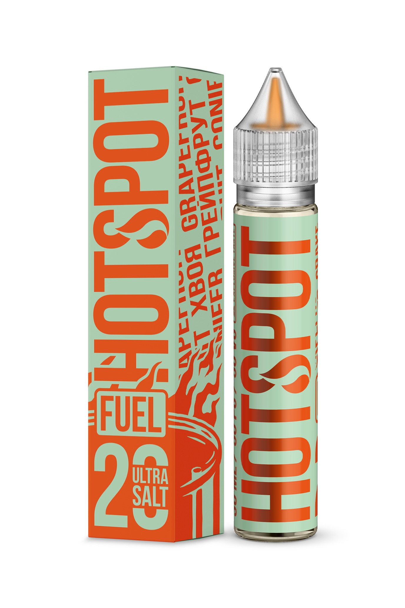 Жидкость - Hotspot Fuel - Ultra S - Сonifer Grapefruit - 30 ml