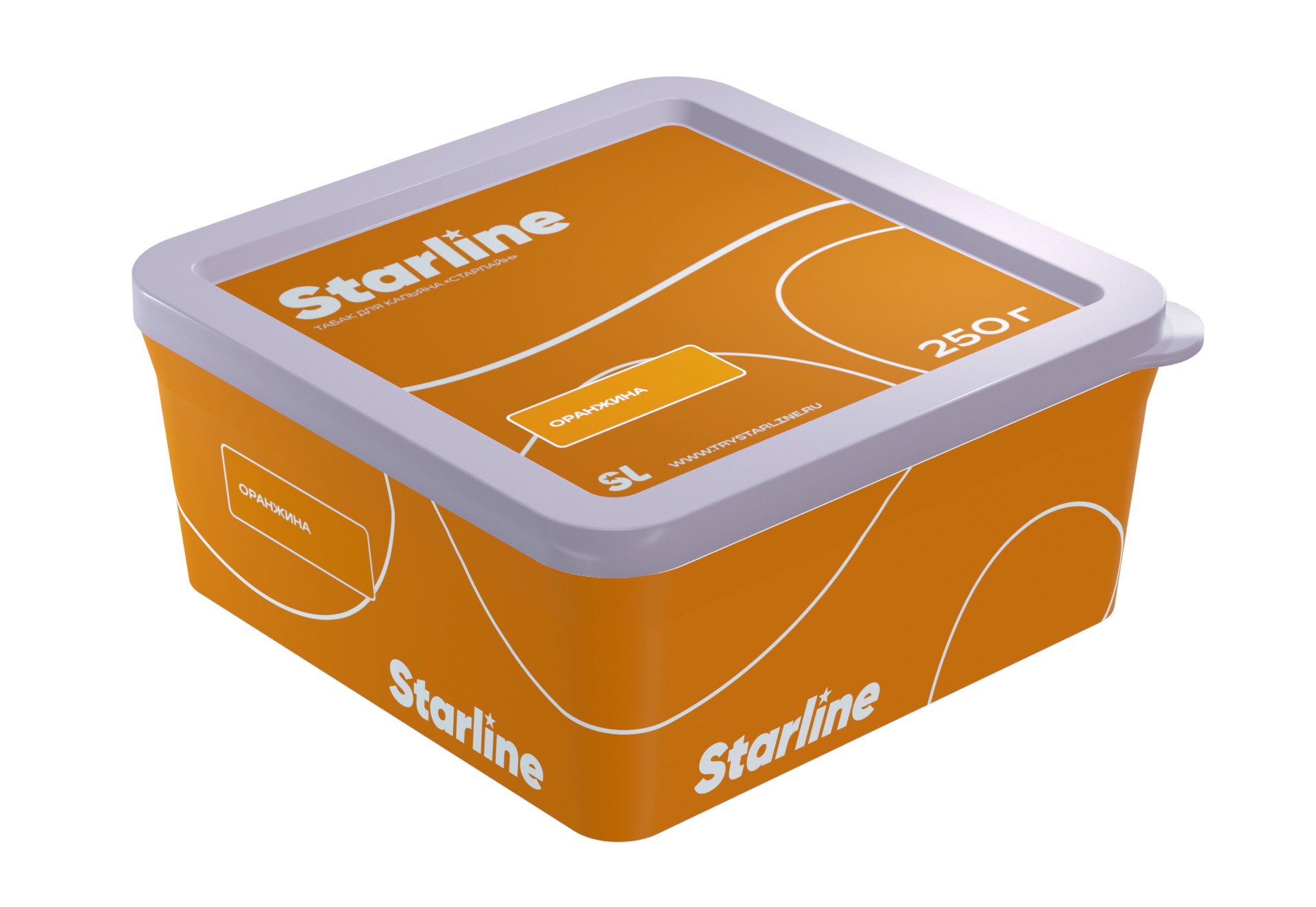 Табак для кальяна - Starline - ОРАНЖИНА ( с ароматом апельсиновая газировка ) - 250 г