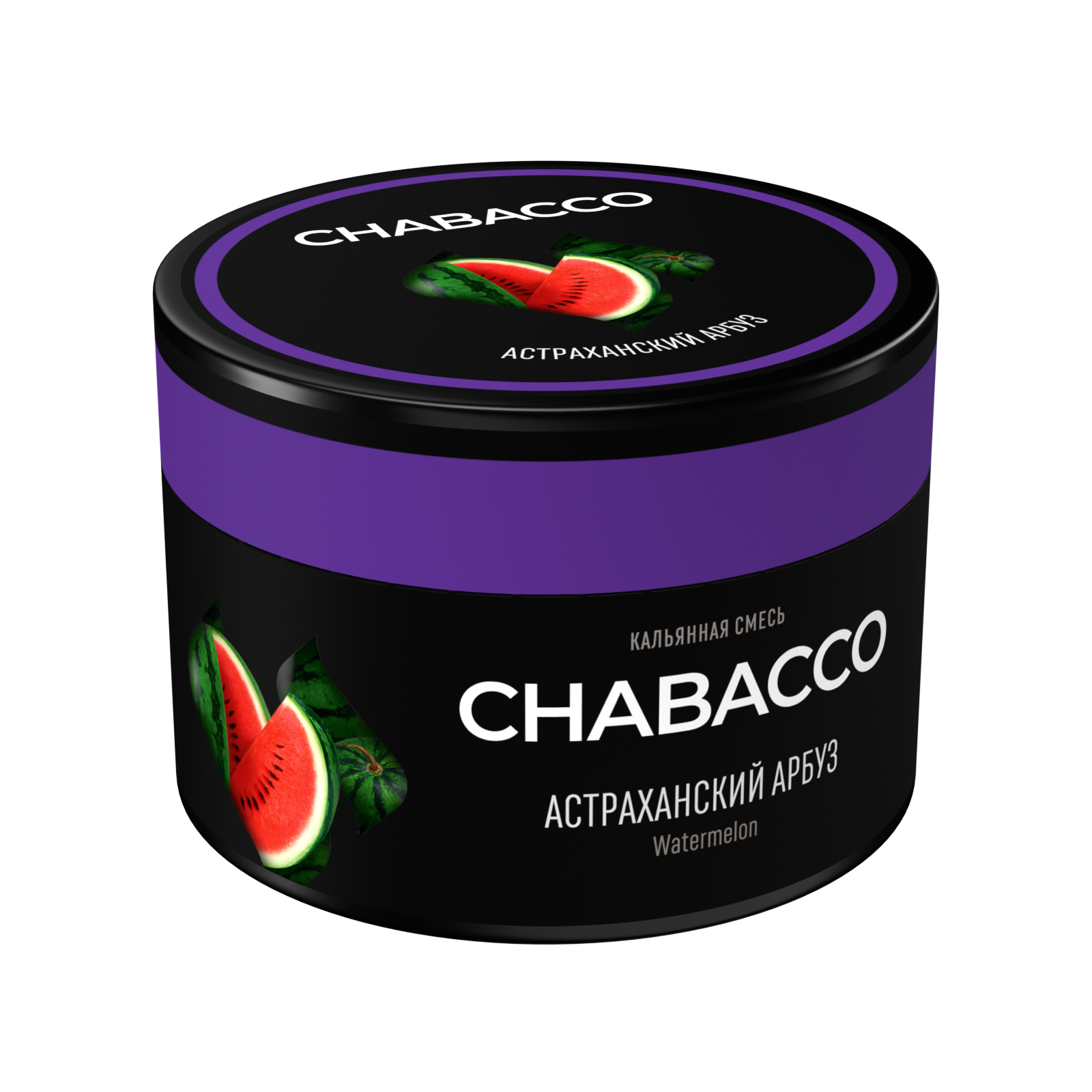 Бестабачная смесь для кальяна - Chabacco Medium - Watermelon Astrakhan ( с ароматом астраханский арбуз ) - 40 г