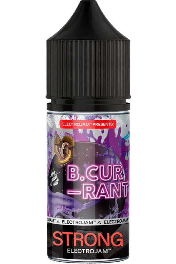 Жидкость - ElectroJam - B.Currant - salt 20 STRONG - 30 ml