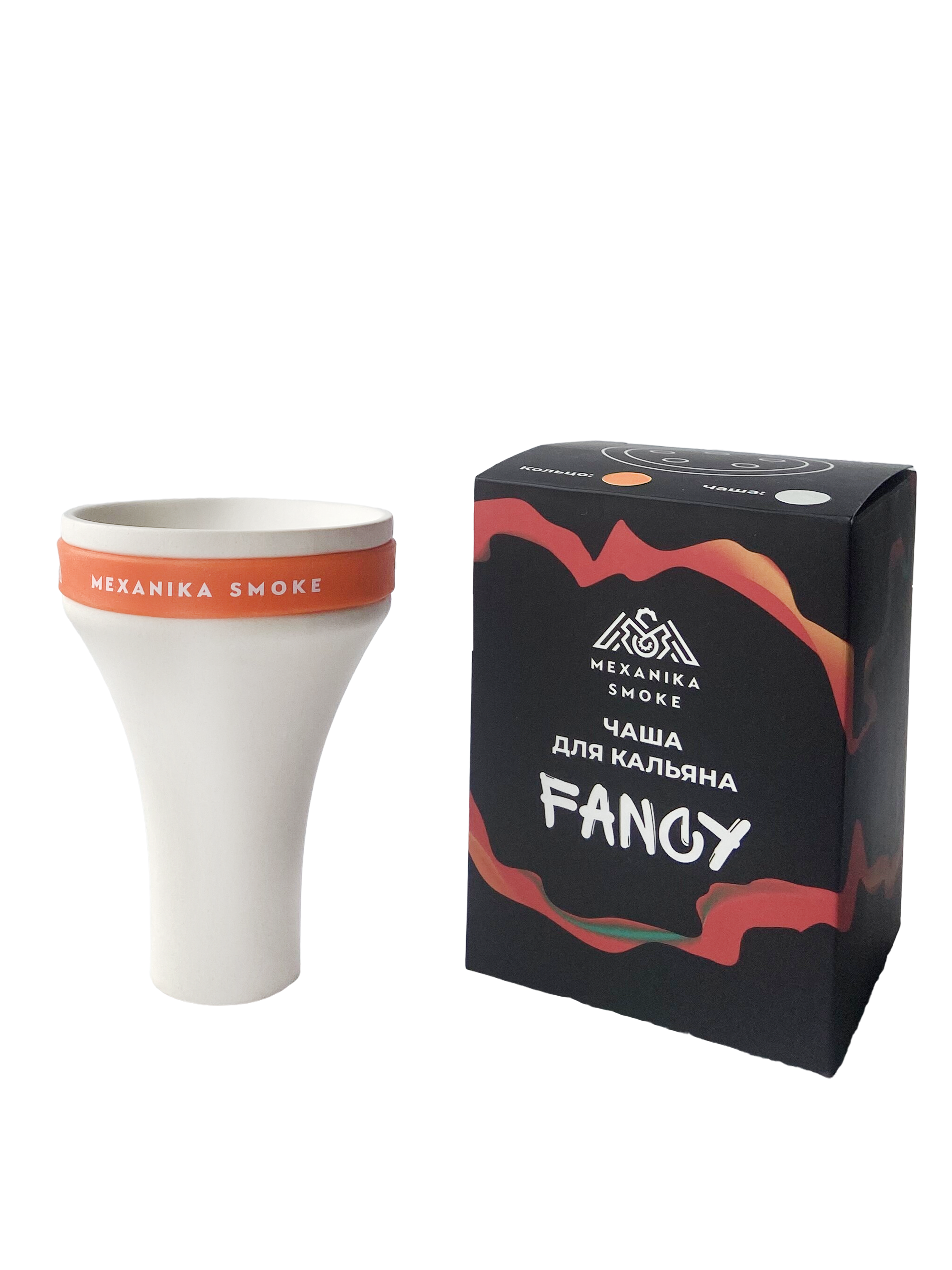 Чаша для кальяна - Mexanika Smoke Fancy - White ( турка )