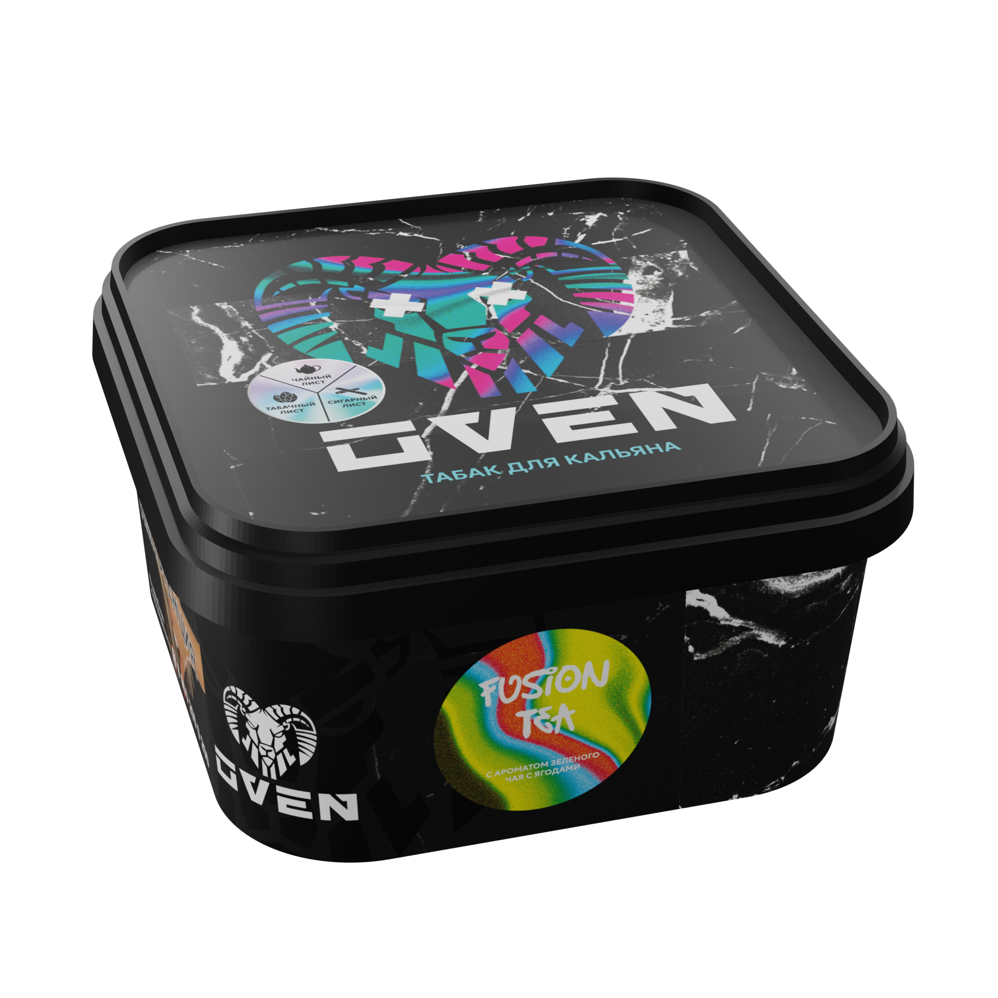 Табак для кальяна - Oven - FUSION TEA ( с ароматом зелёного чая с ягодами ) - 200 г