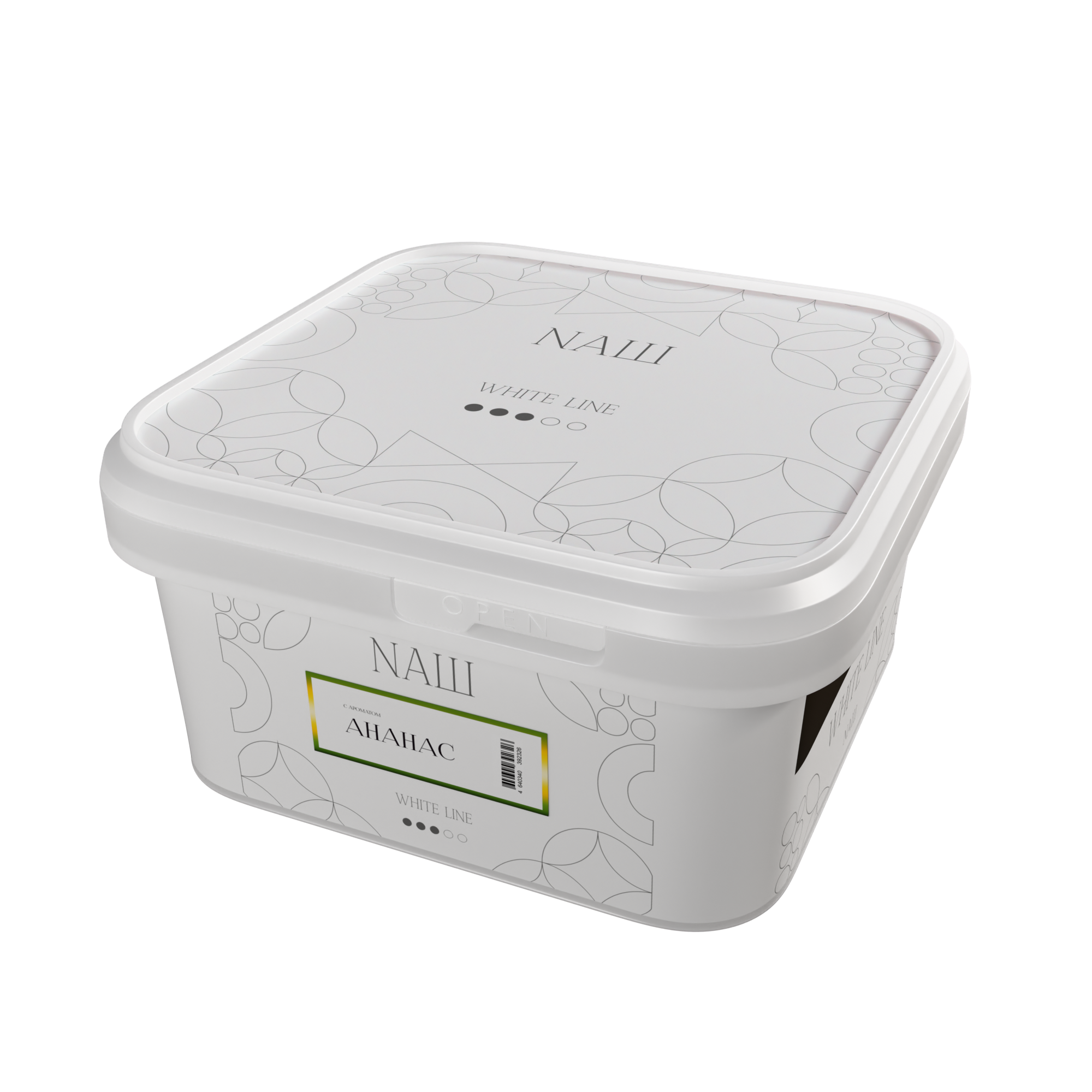 Табак для кальяна - NAШ - АНАНАС ( с ароматом ананас ) - 200 г