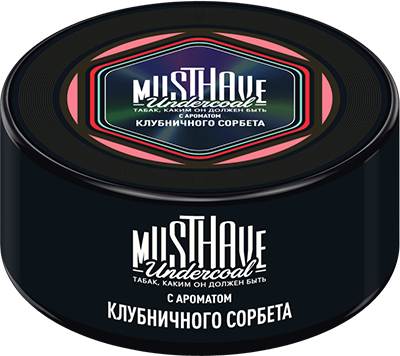 New - Табак для кальяна - Must Have - ( с ароматом клубничного сорбета ) - small size - 25 г