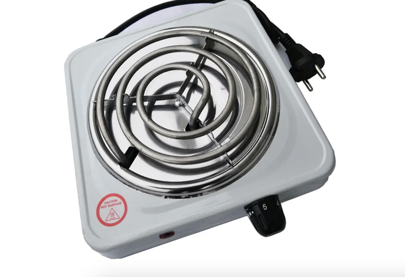 Плитка для розжига - 1 спираль - 1000 ватт