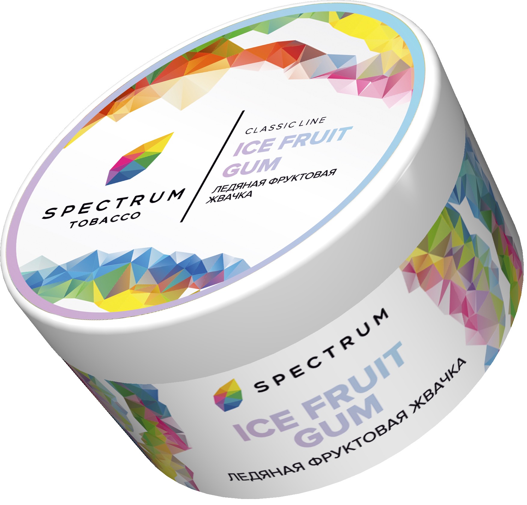 Табак для кальяна - SPECTRUM - ICE FRUIT GUM ( с ароматом ледяная фруктовая жвачка ) - 200 г - LIGHT