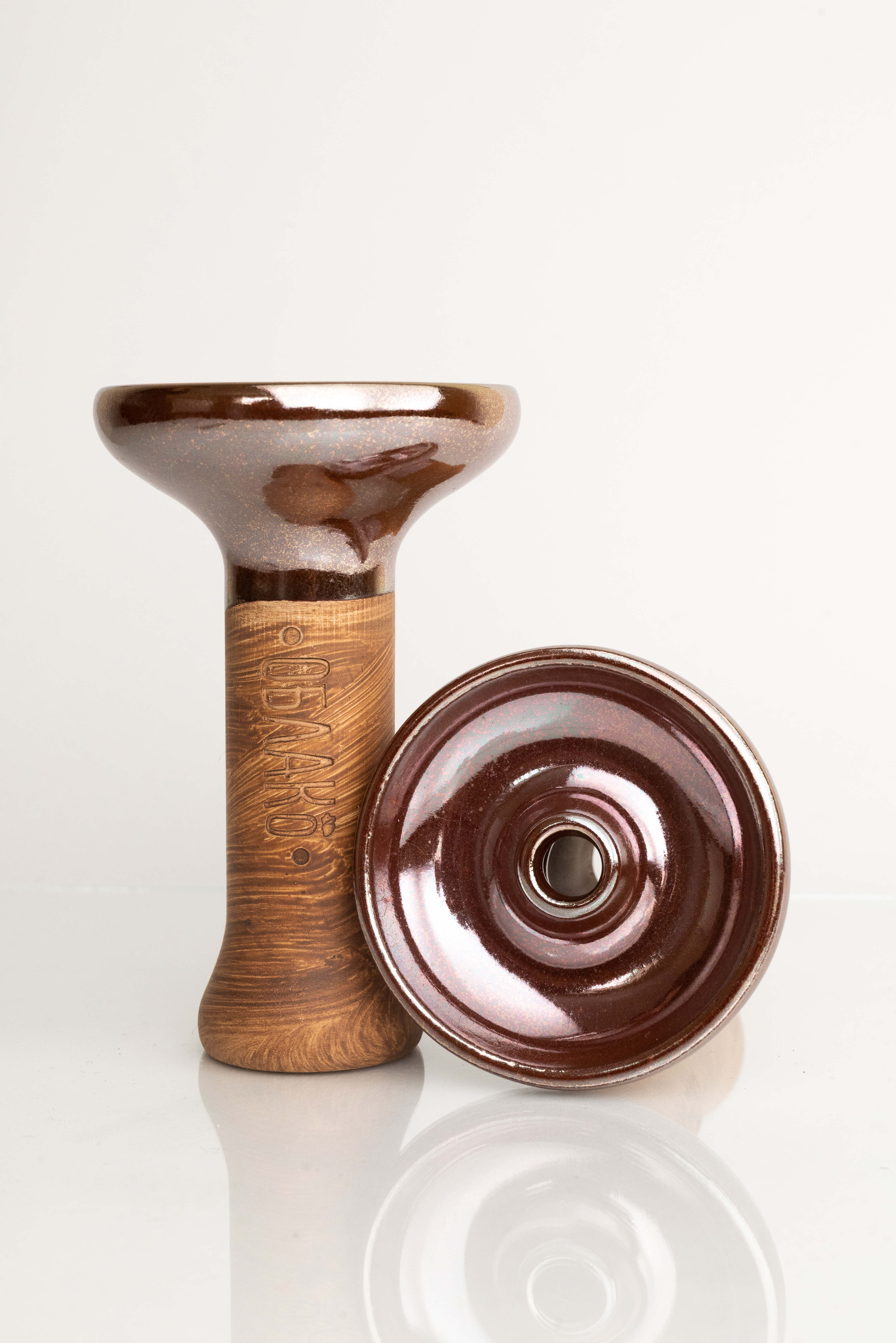 Чаша для кальяна - Облако - M - Phunnel Glaze - хром ( фанэл )