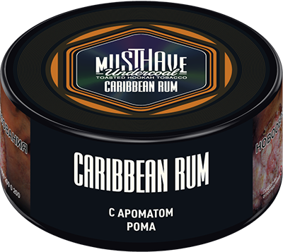 Табак для кальяна - Must Have - Caribbean Rum ( с ароматом карибский ром ) - small size - 25 г