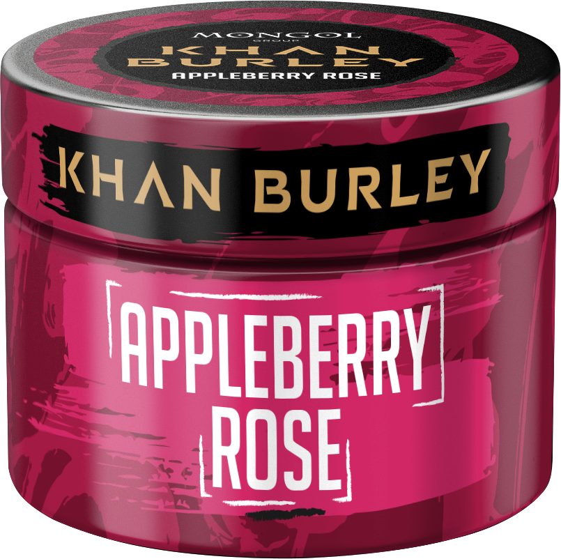 Табак для кальян - Khan Burley - Appleberry Rose ( с ароматом яблоко, клюква, розовая вода ) - 40 г