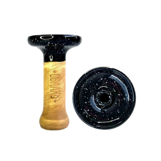 Чаша для кальяна - Облако - M - Phunnel Glaze - черный космос ( фанэл )