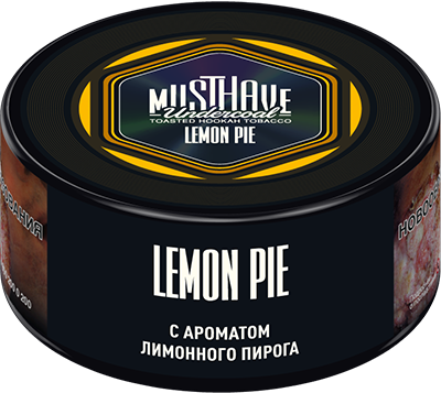 Табак для кальяна - Must Have - Lemon pie ( с ароматом лимонный пирог ) - small size - 25 г