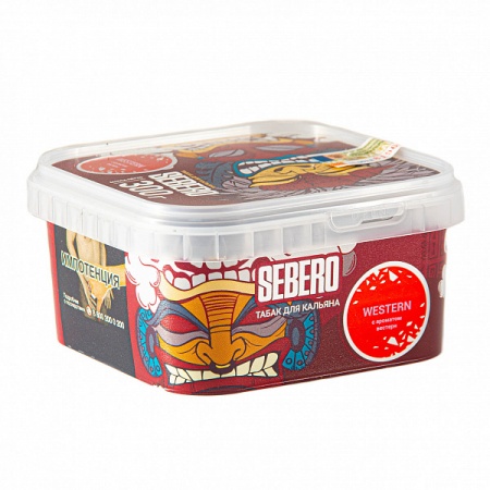 Табак для кальяна - Sebero LE - WESTERN ( с ароматом чернослив алкоголь холодок ) - 300 г