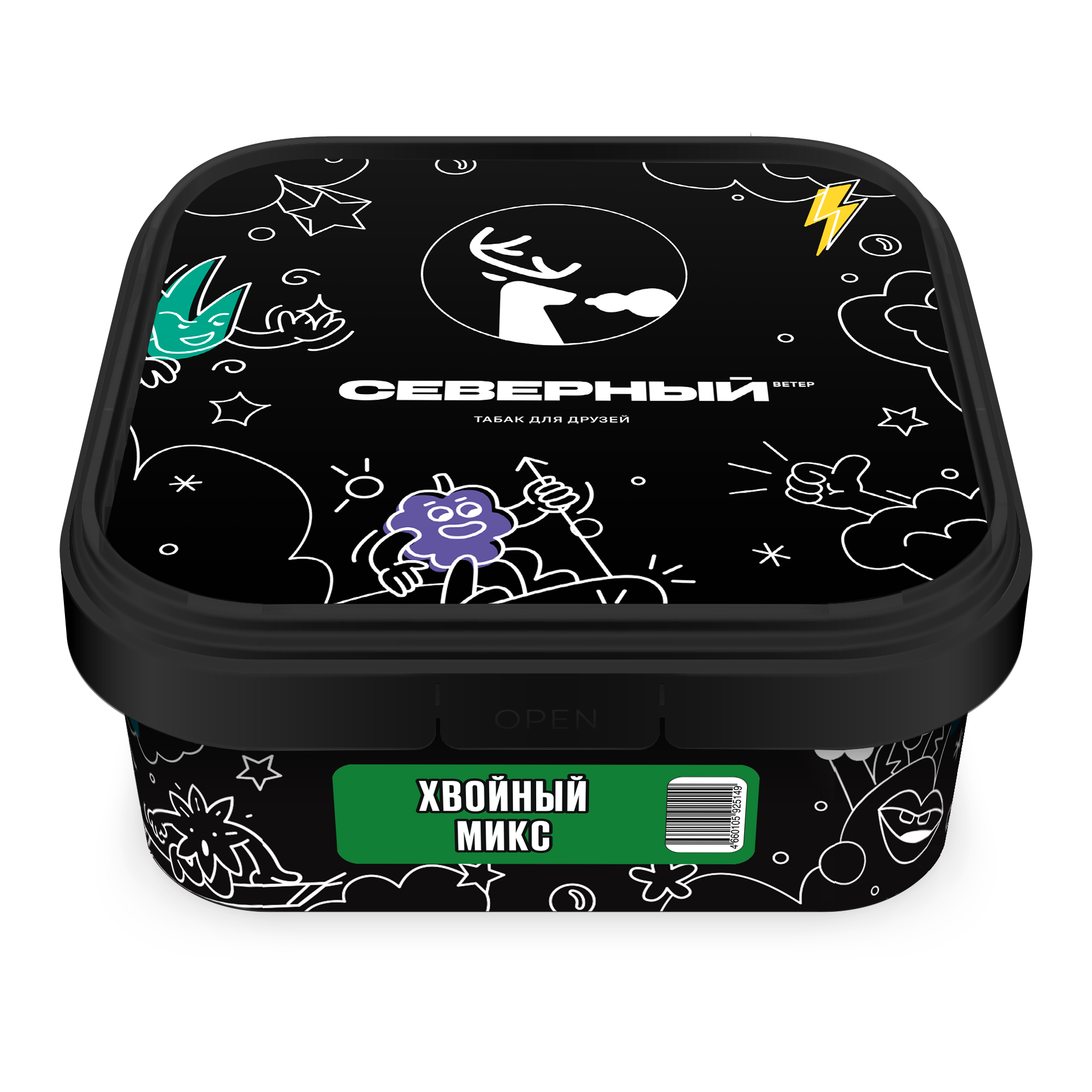 Табак для кальяна - Северный - ХВОЙНЫЙ МИКС ( с ароматом хвоя ) - 200 г