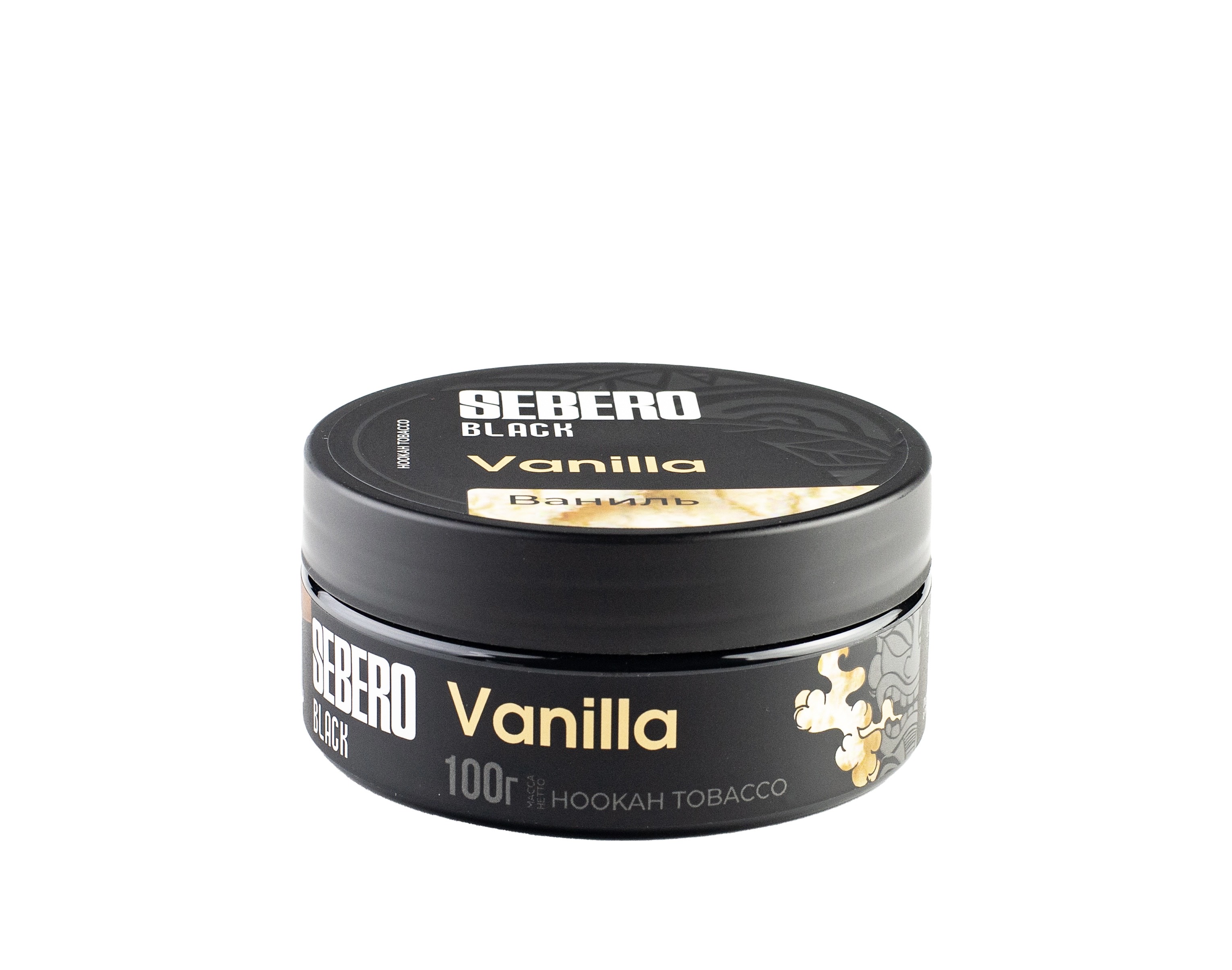 Табак для кальяна - Sebero black - Vanilla ( с ароматом ваниль ) - 100 г