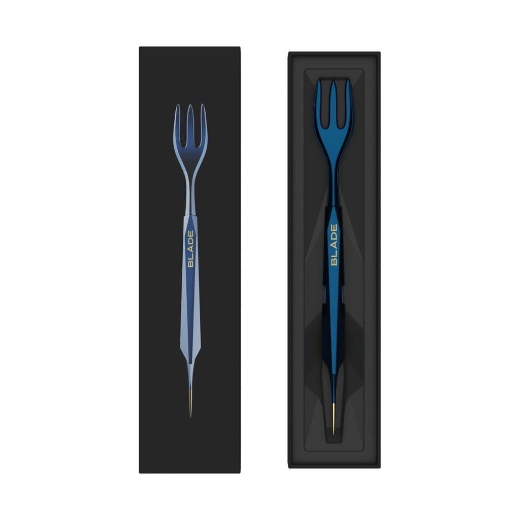 Вилка / шило - Blade Hookah (matte blue)
