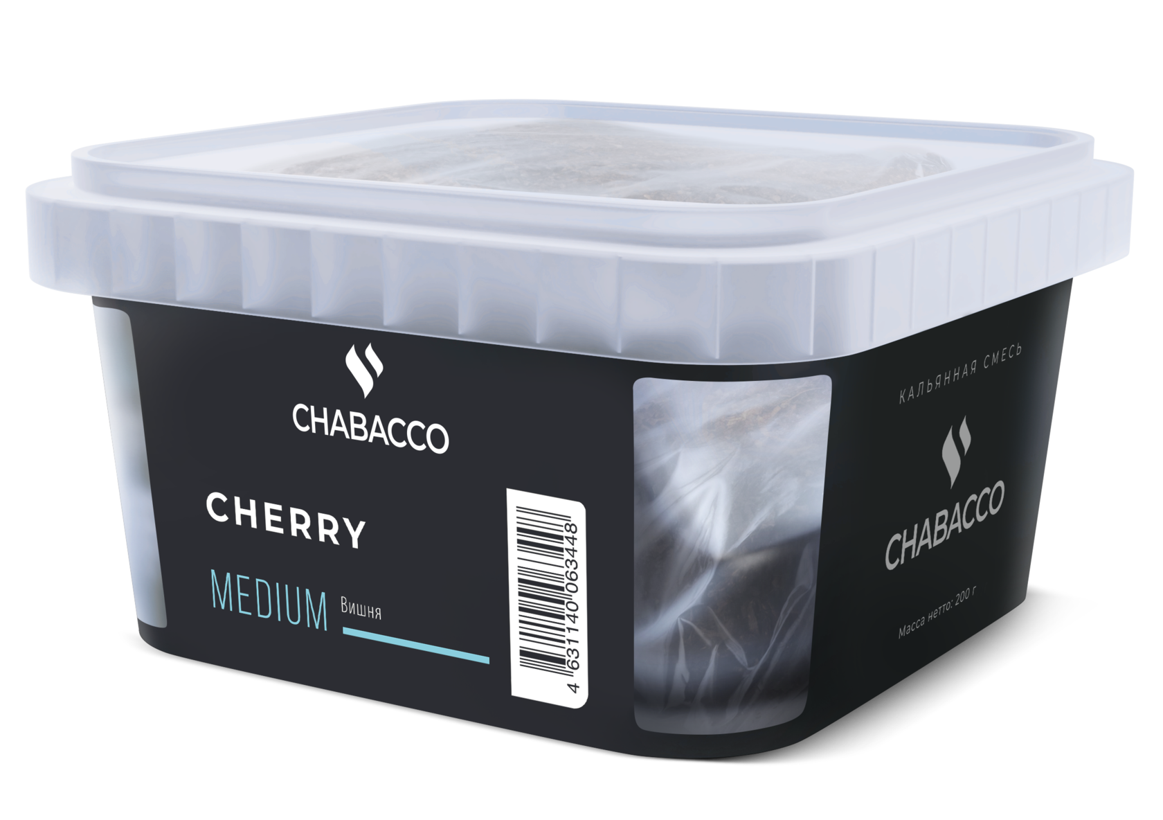 Бестабачная смесь для кальяна - Chabacco - Medium - CHERRY ( с ароматом вишня ) - 200 г