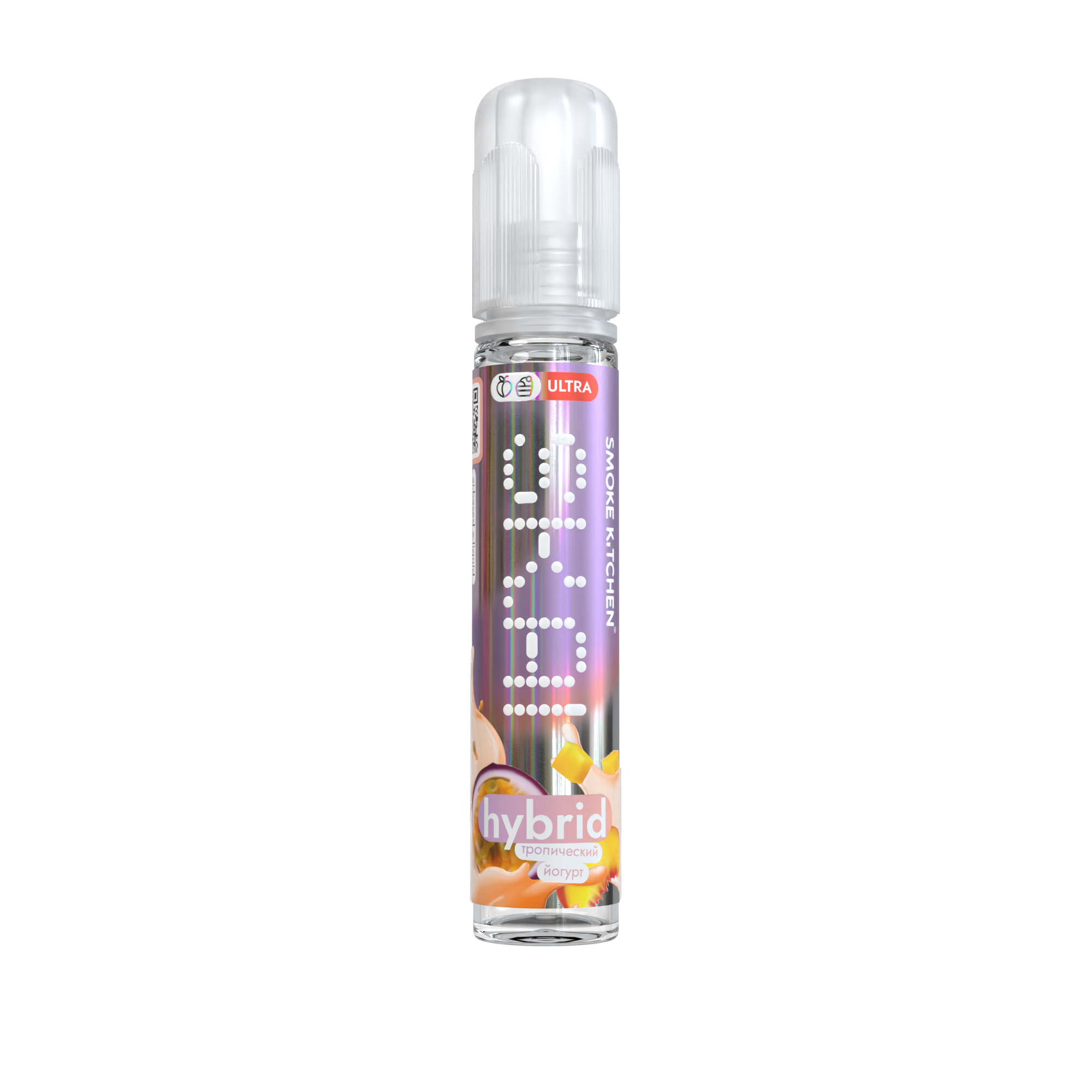 Жидкость Smoke Kitchen SK.AI - HYBRID (йогурт с тропическими фруктами) - salt ultra - 30 ml