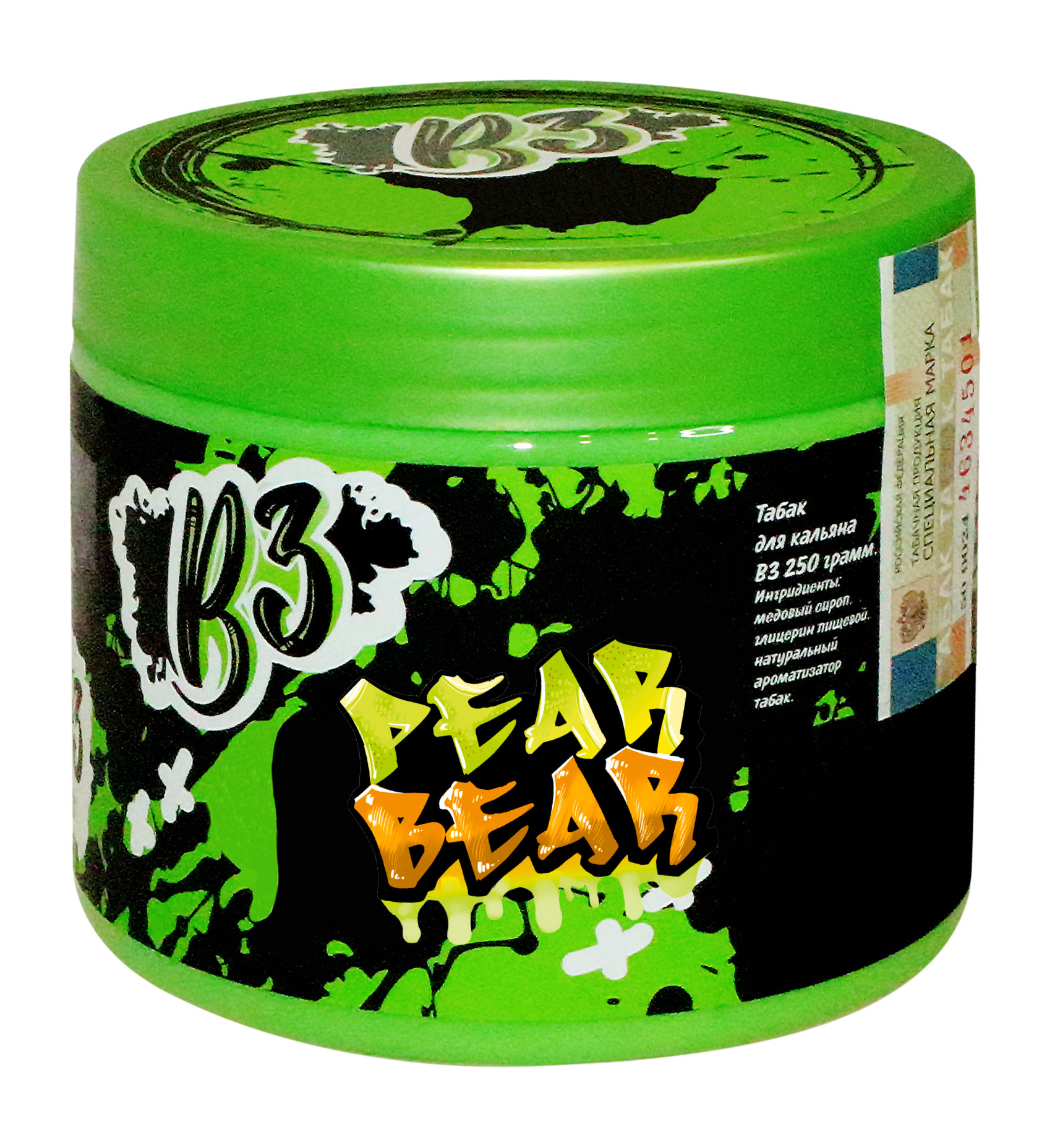 Табак для кальяна - B3 - Pear Bear ( с ароматом груша ) - 250 г