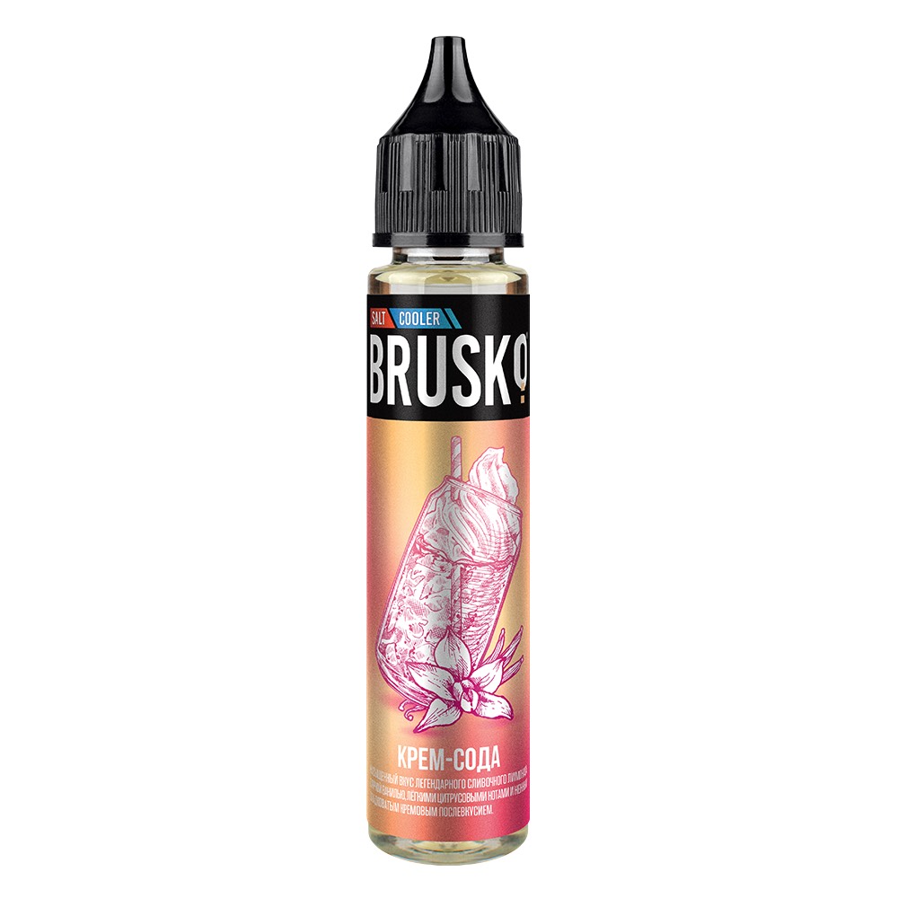 Жидкость - Brusko - Salt 20 - Крем сода  - 30 ml