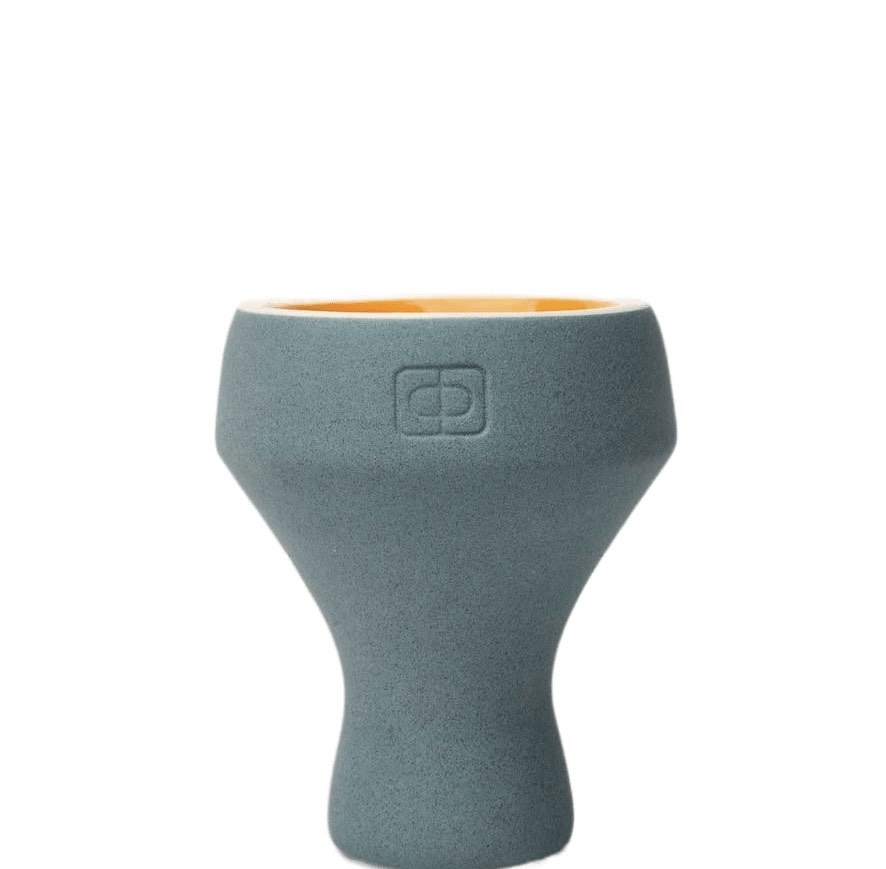 Чаша для кальяна - Forma Bowl - Турка Бетон - голубой оранжевый ( турка )