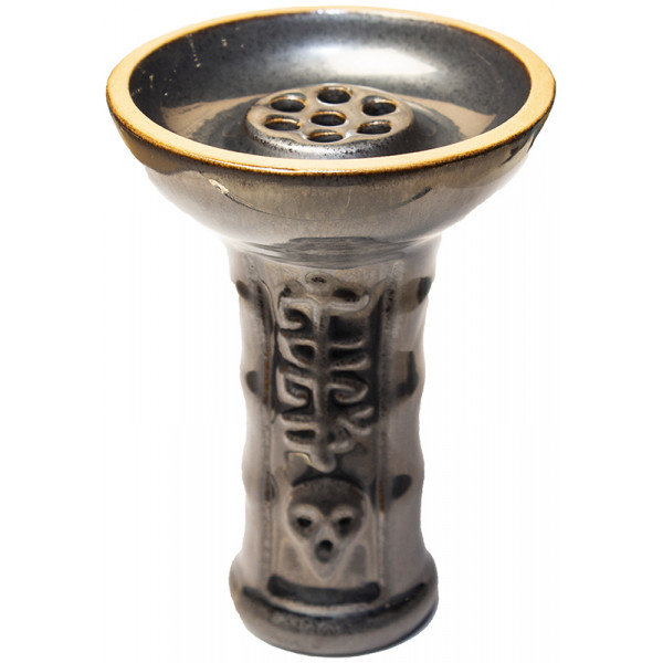 Чаша для кальяна - Хулиган - Roller - серебро ( фанел )