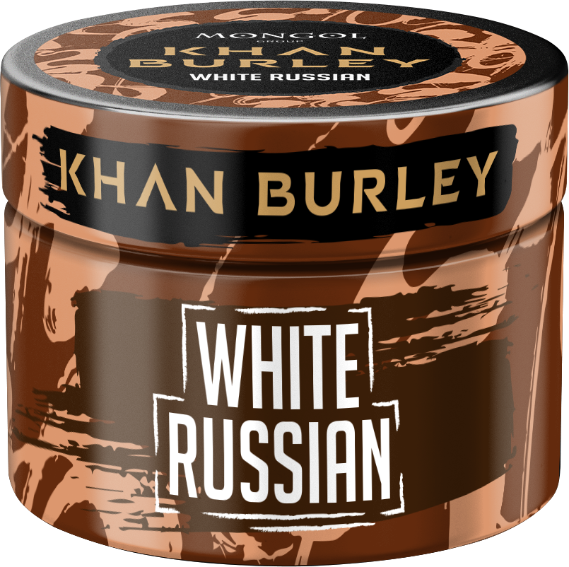 Табак для кальян - Khan Burley - White Russian ( с ароматом коктейля белый русский ) - 40г