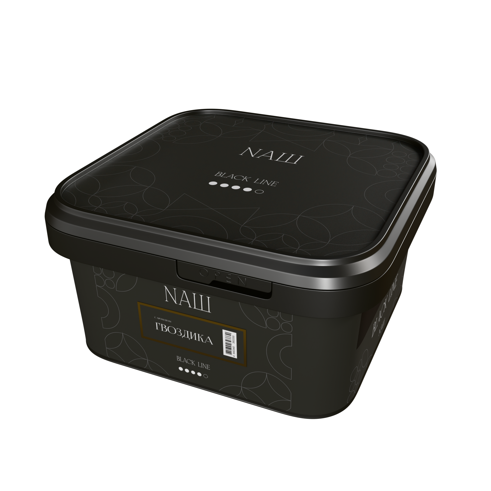Табак для кальяна - Nаш Black - ГВОЗДИКА ( с ароматом гвоздика ) - 200 г