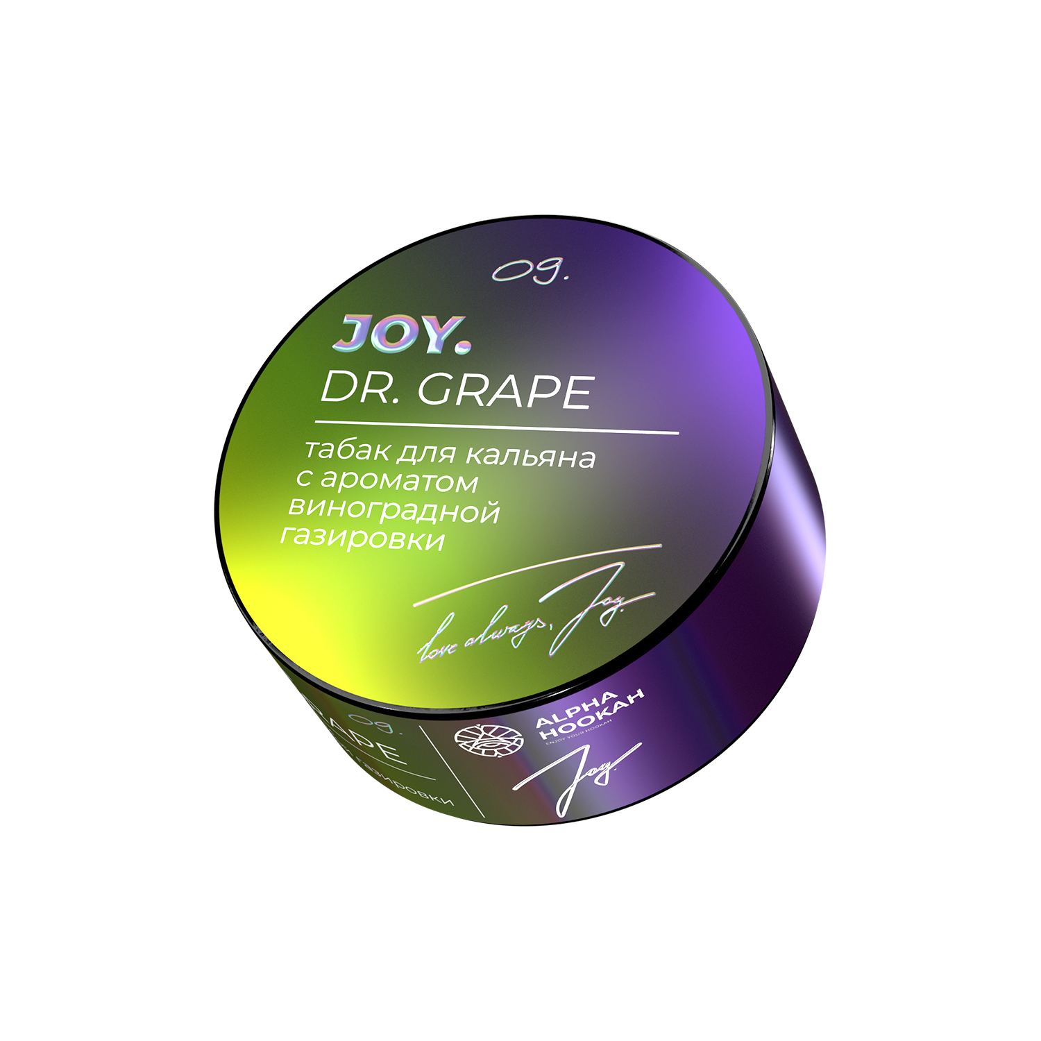Табак для кальяна - JOY - Dr. Grape ( с ароматом виноградной газировки ) - 25 г
