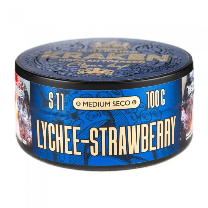 Табак для кальяна - Kraken - MS - Lychee-Strawberry ( с ароматом личи клубника ) - 100 г