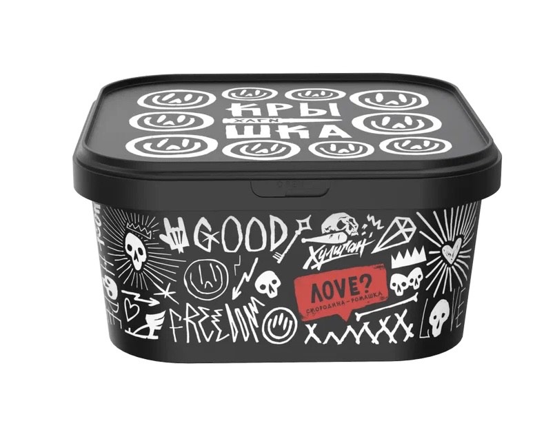 Табак для кальяна - Хулиган - LOVE ( смородина - ромашка ) - 200 г