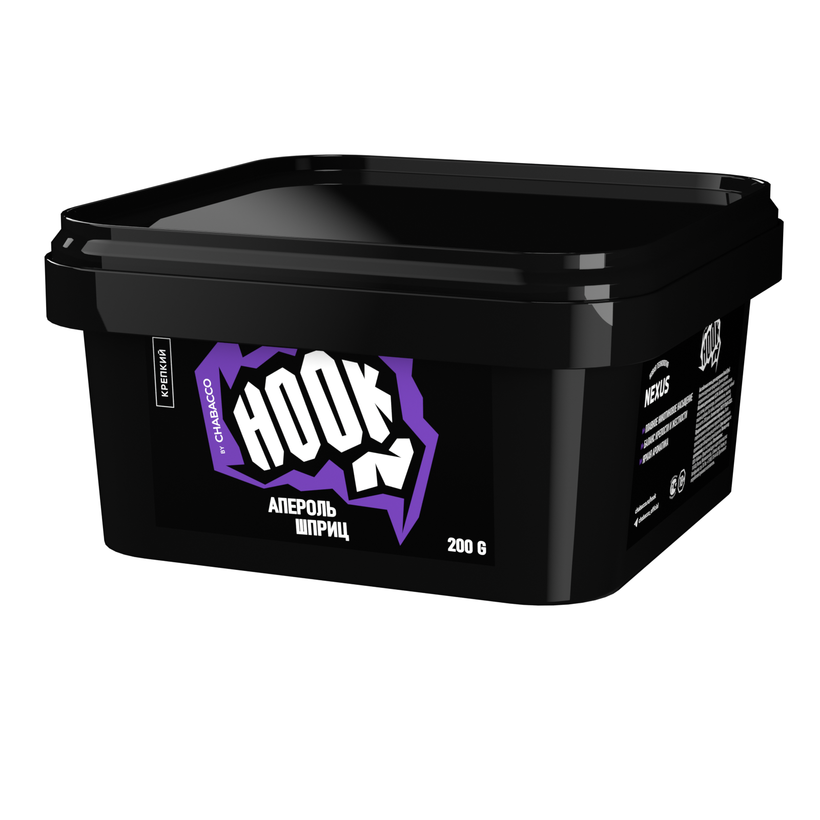 Бестабачная смесь для кальяна - HOOK - ( с ароматом АПЕРОЛЬ ШПРИЦ ) - 200 г