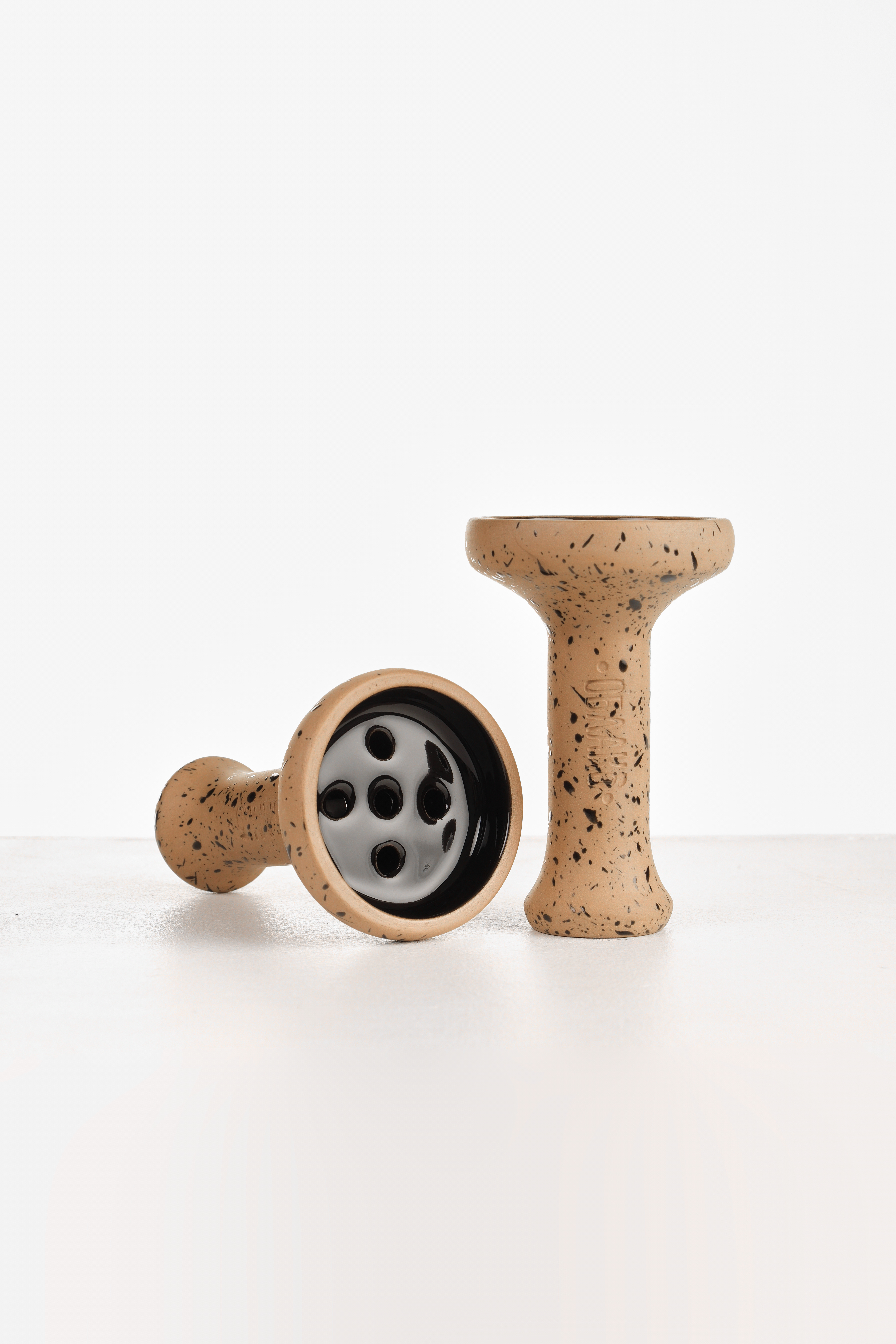 Чаша для кальяна - Облако - Mono - Black - бежевый с чёрной