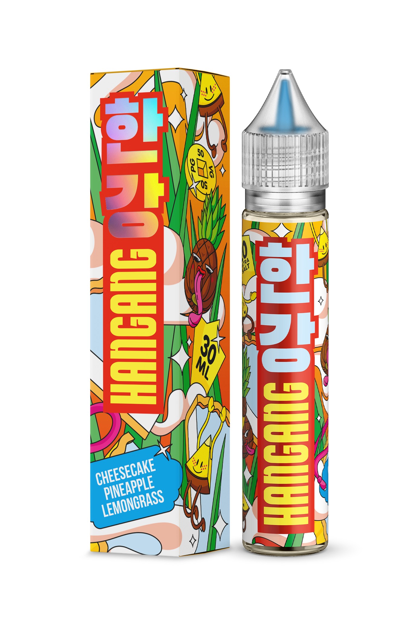 Жидкость - Hotspot Hangang - Ultra S - Cheesecake Pineapple Lemongrass - 30 ml