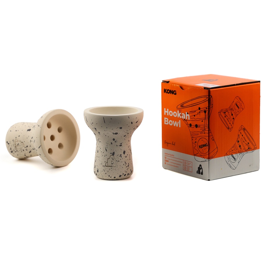 Чаша для кальяна - Kong - Turkish - DUET ( White )